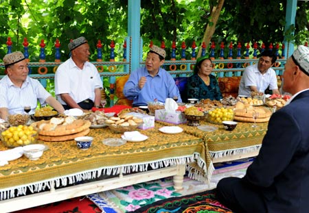 Chinese Vice President Xi Jinping has called for efforts to strengthen and improve grassroots organizations of the Communist Party of China (CPC) to ensure prosperity, development, harmony and stability in ethnic minority areas.