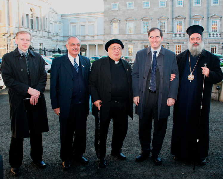 Palestinian Church leaders on visit to irish Republic